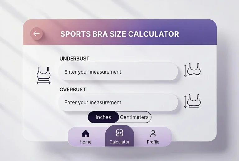 Best Sports Bra Size Calculator for Running & HIIT