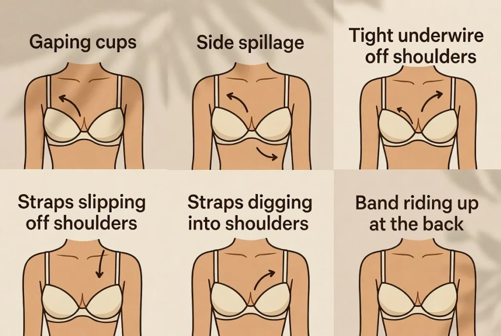 Bra Fit Problems: The Complete Guide