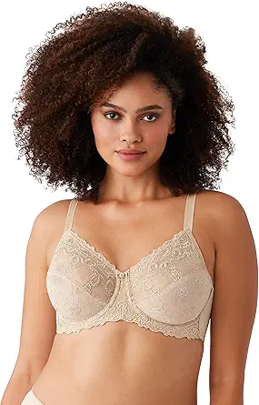 Wacoal Women's Renaissance Rose Embroidered Underwire Bra