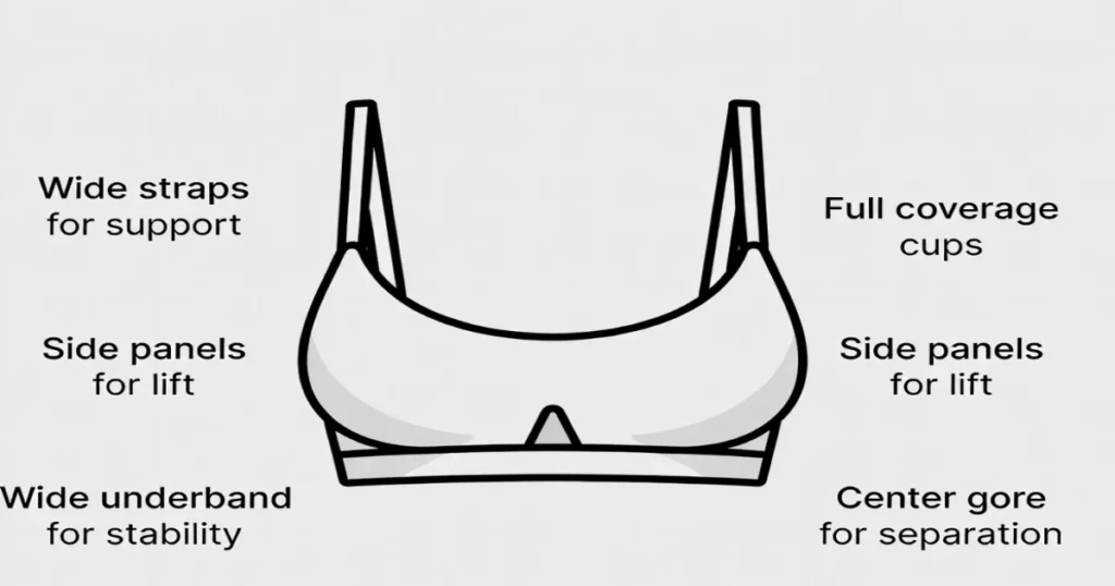 Full Support Bras for Large Busts—Sizing, Fit, and Style Tips