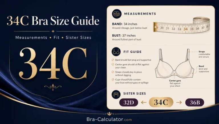 34C Bra Size