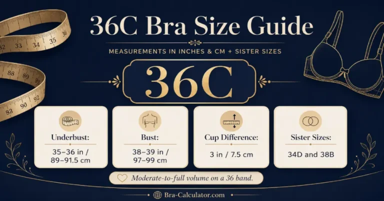 36C Bra Size
