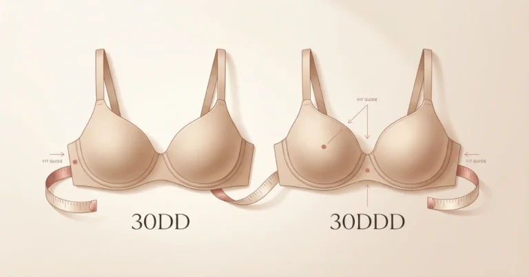 30DD vs 30DDD bra size