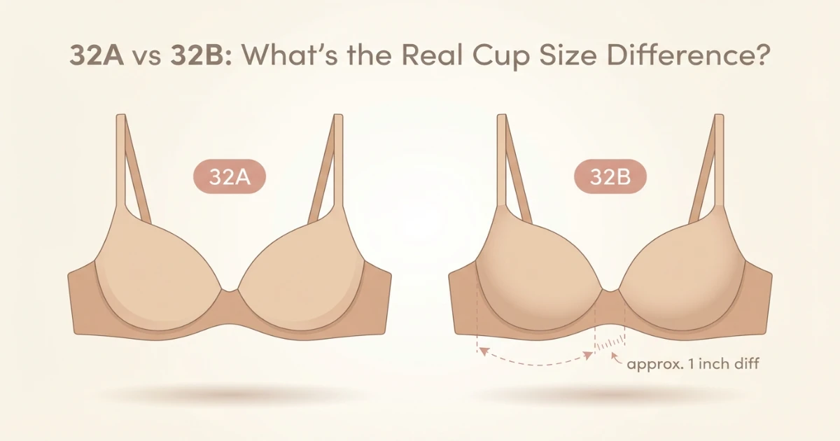 32A vs 32B bra