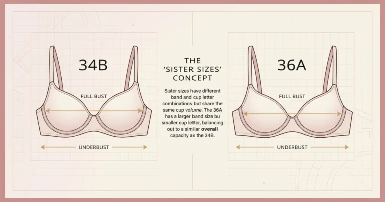 34B vs 36A sister size
