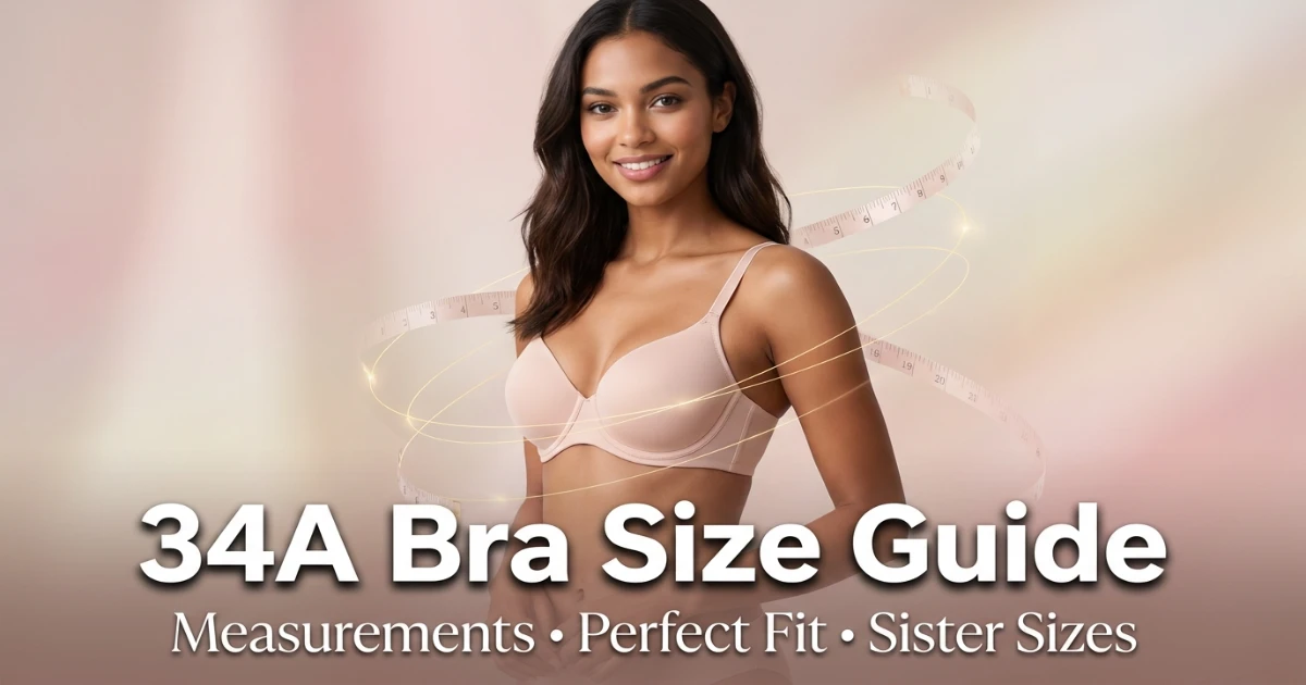 34A Bra Size Guide