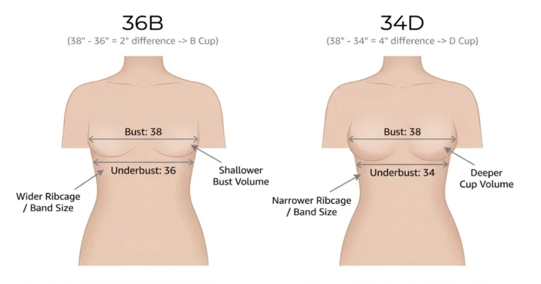 36B vs 34D