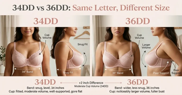 34DD vs 36DD