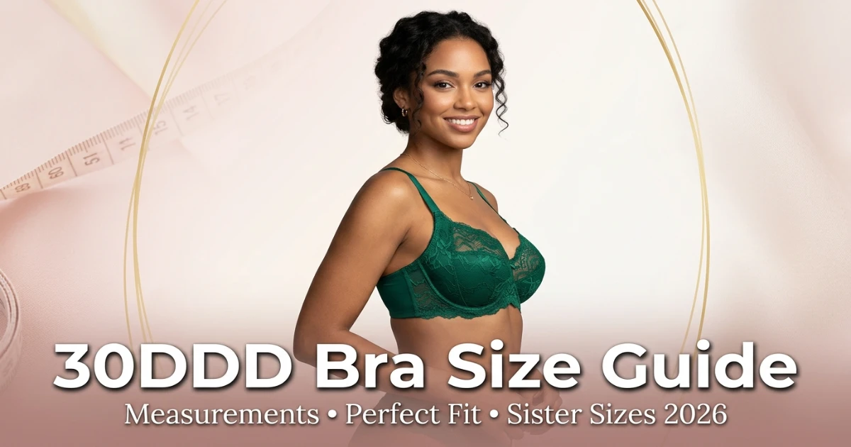30DDD Bra Size Guide
