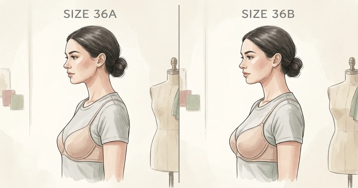 36A vs 36B: Measurement Difference & Which Fits You