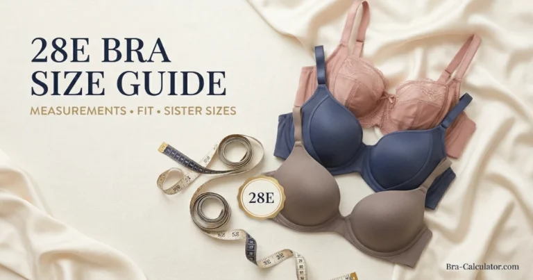 28E Bra Size Guide
