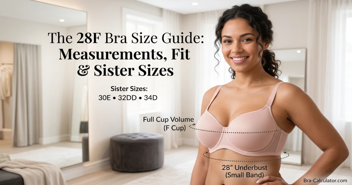 28F Bra Size