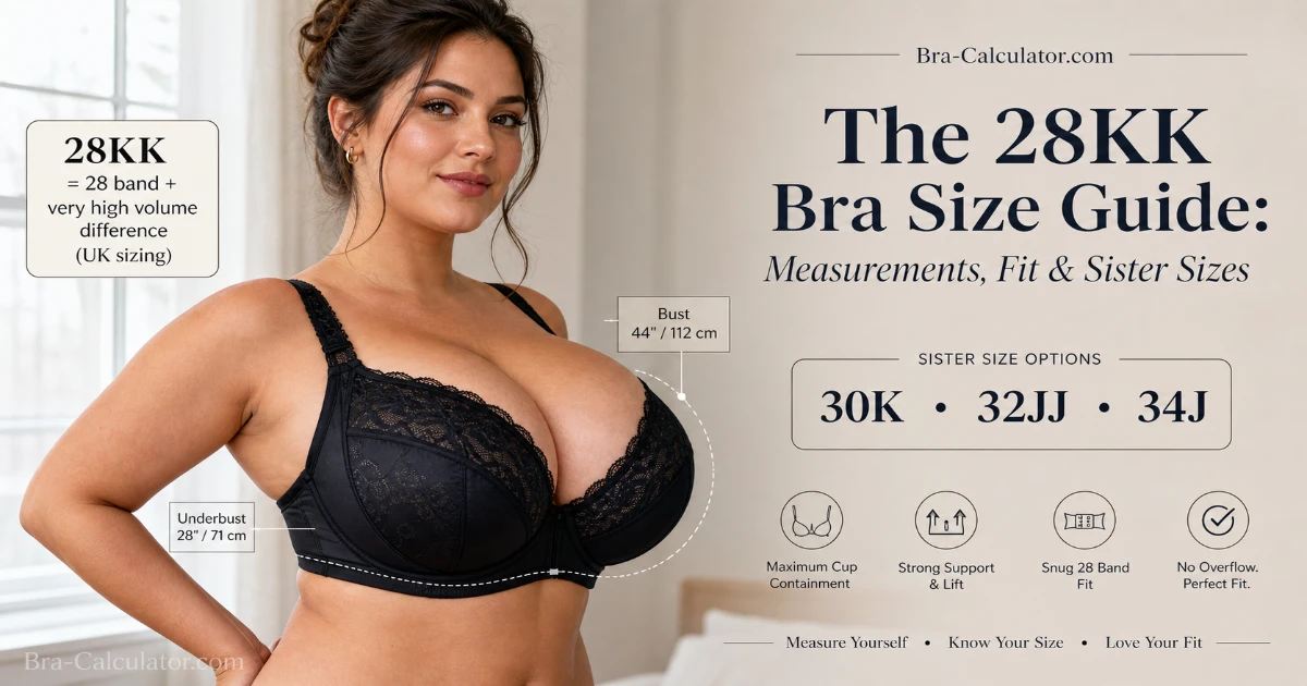 28KK Bra Size