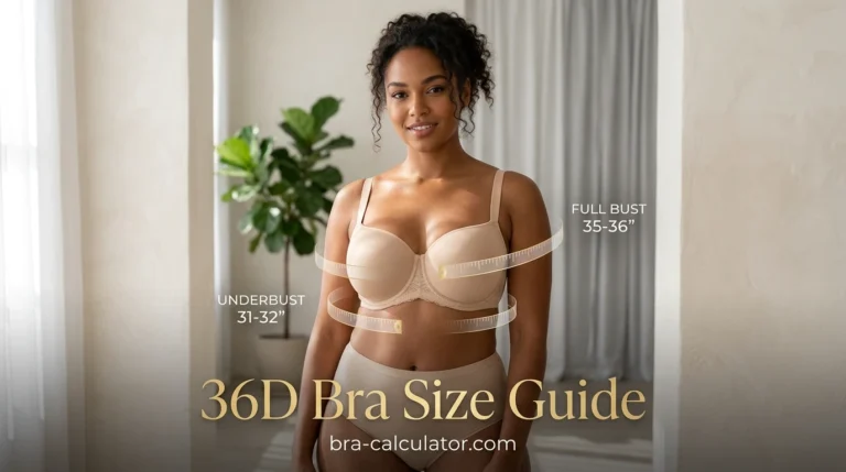 36D Bra Size Guide