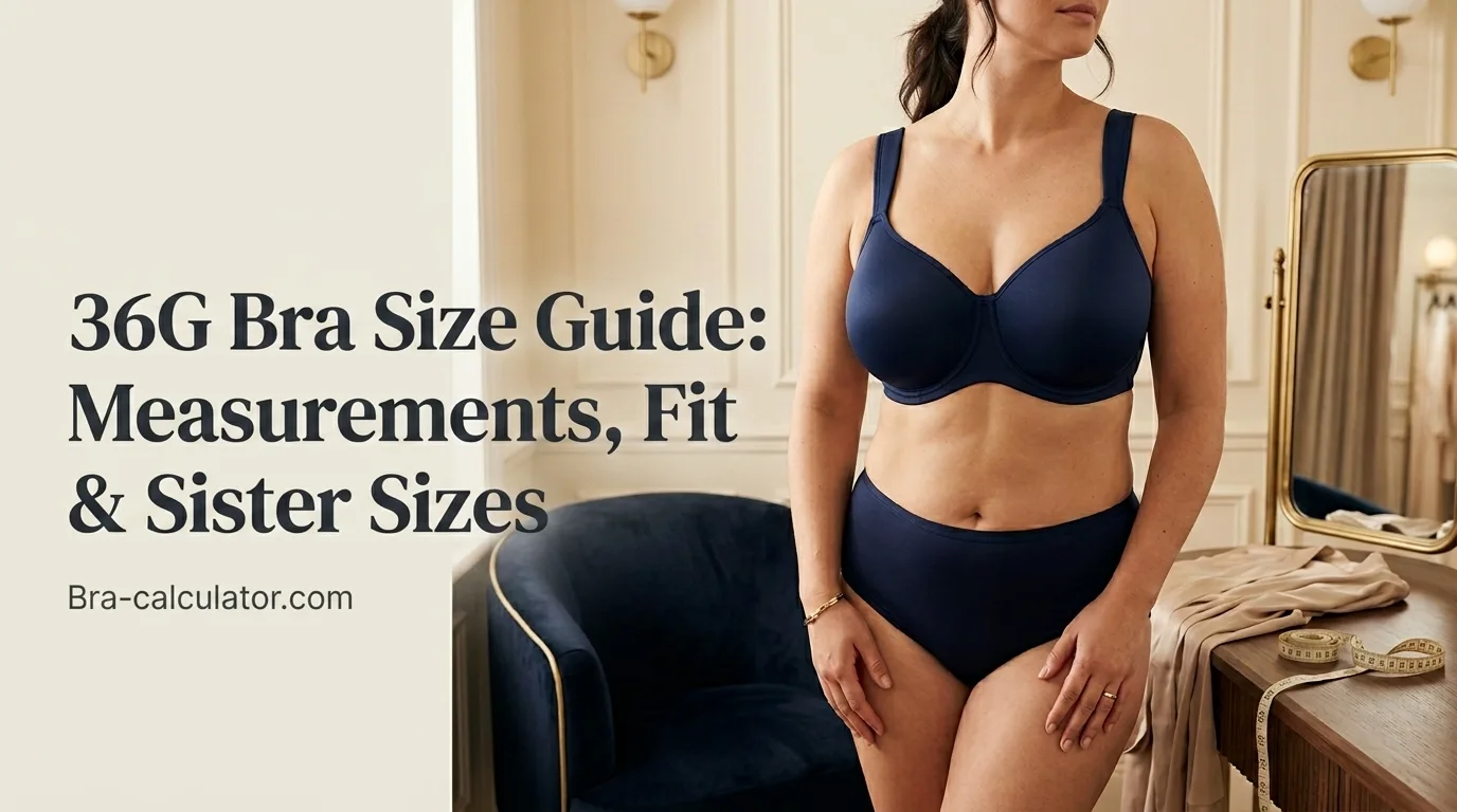 36G Bra Size Guide