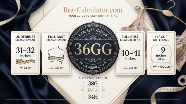 36GG Bra Size