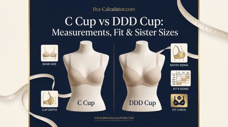 C Cup vs DDD Cup