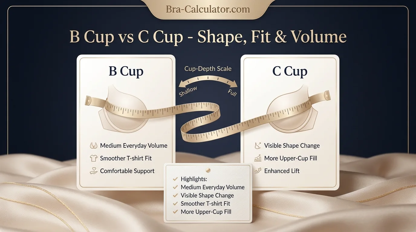 B Cup vs C Cup
