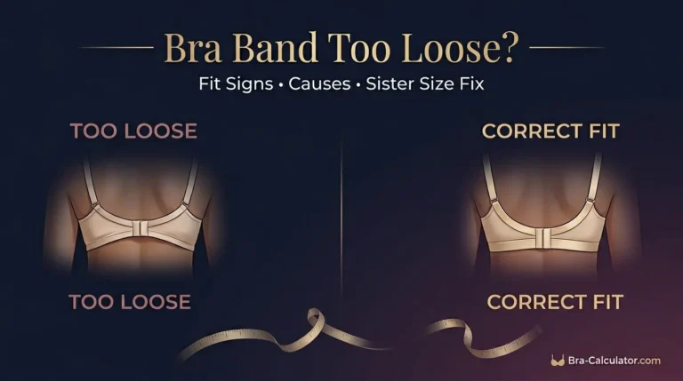 Bra Band Too Loose: Why It Happens & What to Do