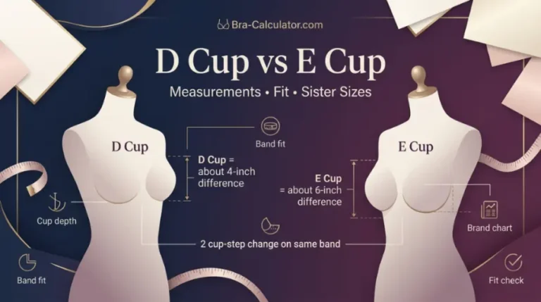 D Cup vs E Cup