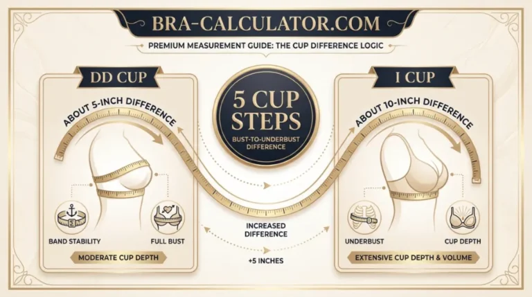 DD Cup vs I Cup: Measurements, Fit & Sister Sizes