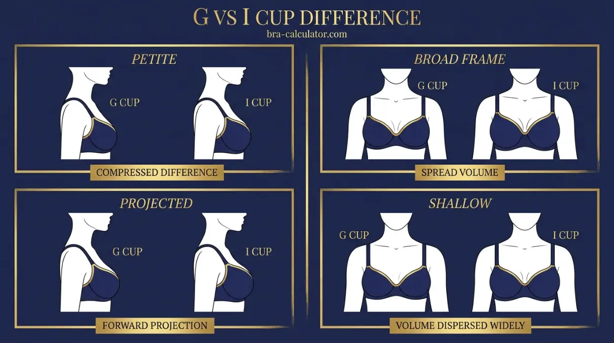 G Cup vs I Cup hero comparison graphic with dark navy and gold branding