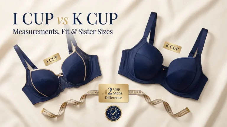 I Cup vs K Cup: Measurements, Fit, Volume & Sister Sizes
