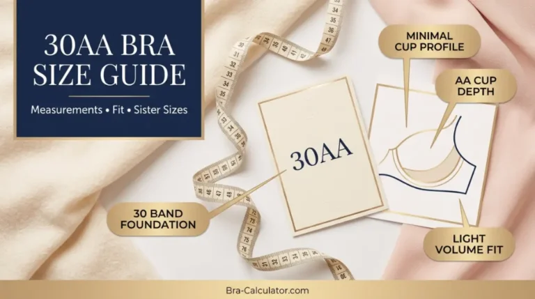 30AA Bra Size Guide