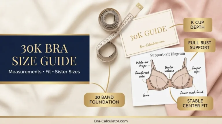 30K Bra Size Guide