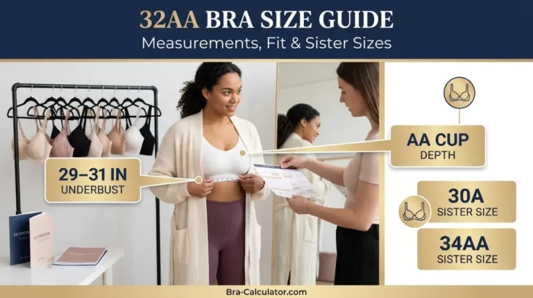 32AA Bra Size Guide