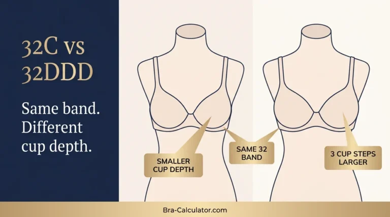 32C vs 32DDD