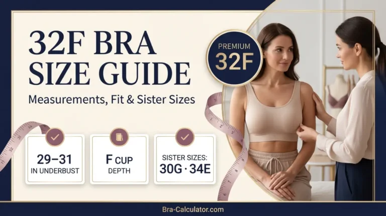 32F Bra Size Guide