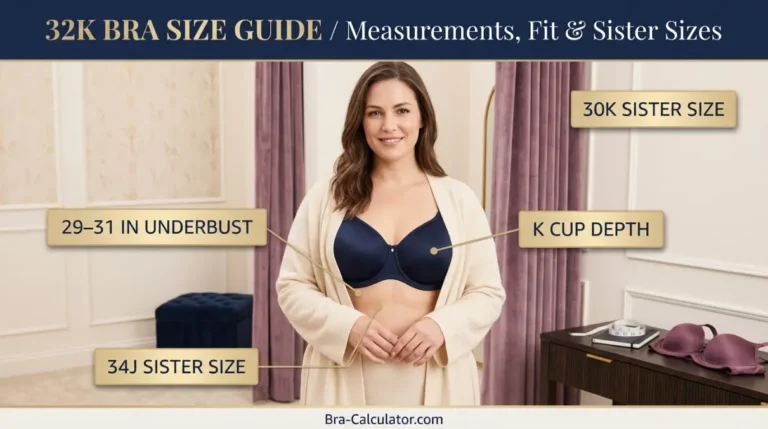 32K Bra Size Guide