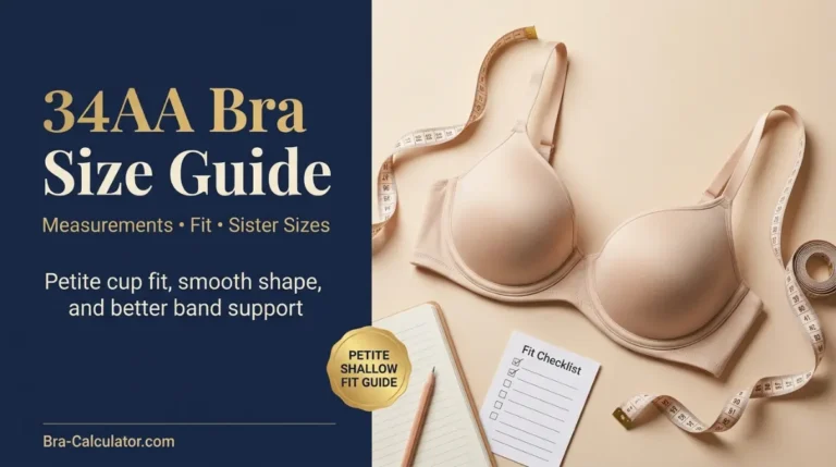 34AA Bra Size Guide
