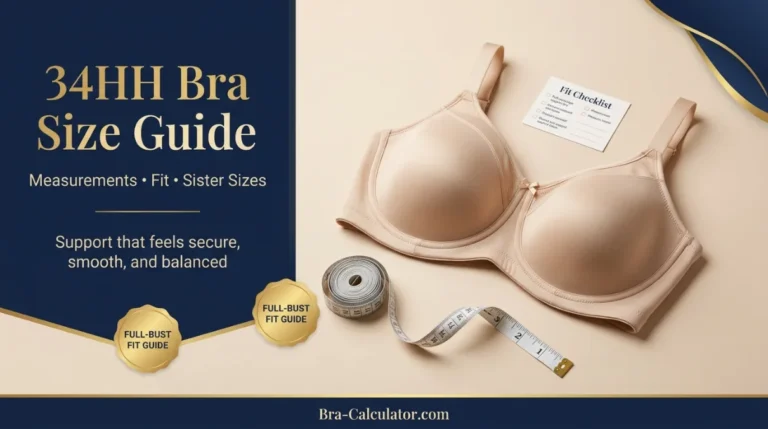 34HH Bra Size Guide