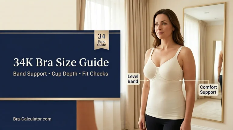 34K Bra Size Guide