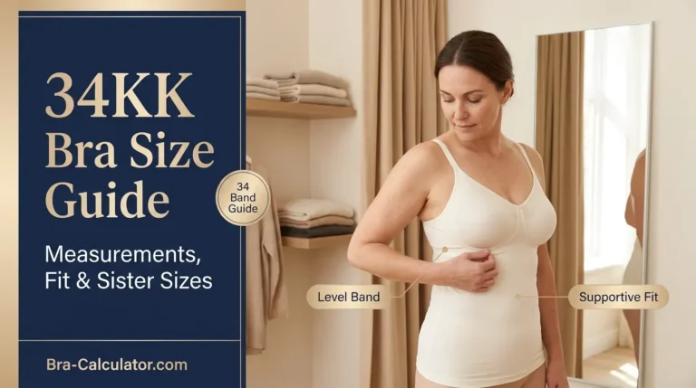 34KK Bra Size Guide