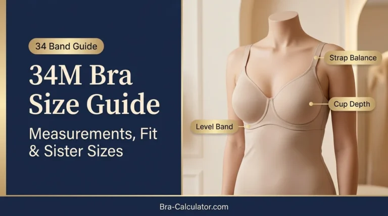 34M Bra Size Guide