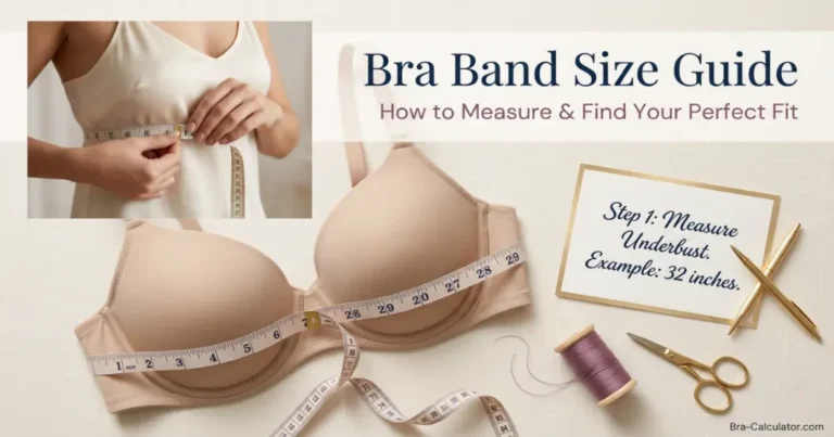 Bra Band Size Guide How to Measure & Find Your Perfect Fit
