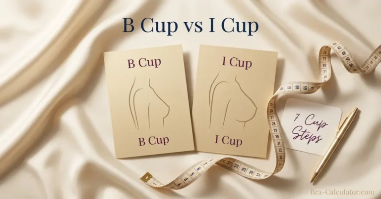 B Cup vs I Cup