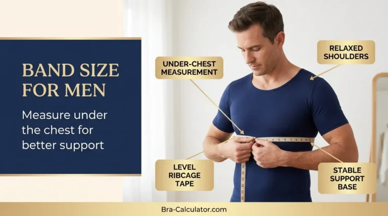 Band Size for Men: How to Find Your Bra Band Size