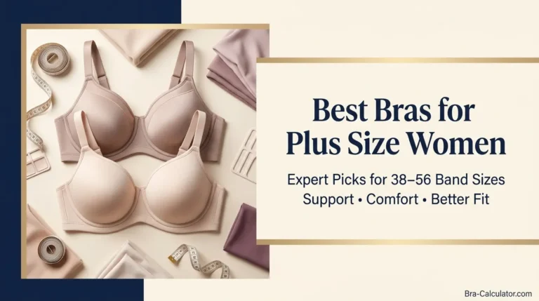 Best bras for plus size women expert picks for 38 to 56 band sizes