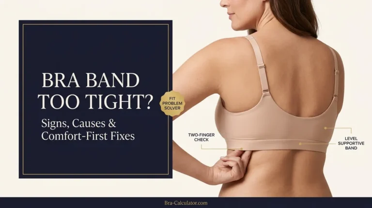 Bra Band Too Tight: Signs, Causes & How to Fix