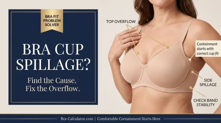 Bra Cup Spillage & Overflow: Causes and How to Fix It