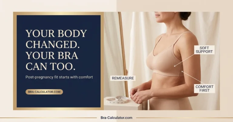 Bra Fit After Pregnancy: What Changes & When to Remeasure