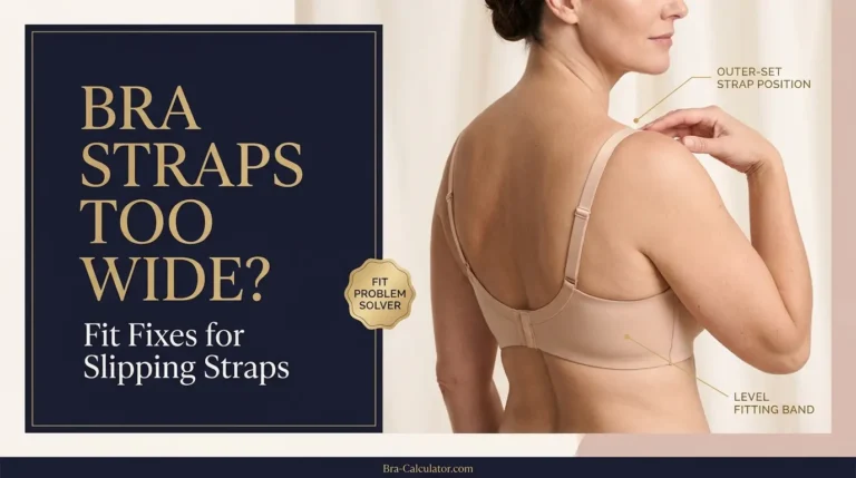 Bra Straps Too Wide: Fit Fixes for Slipping Straps