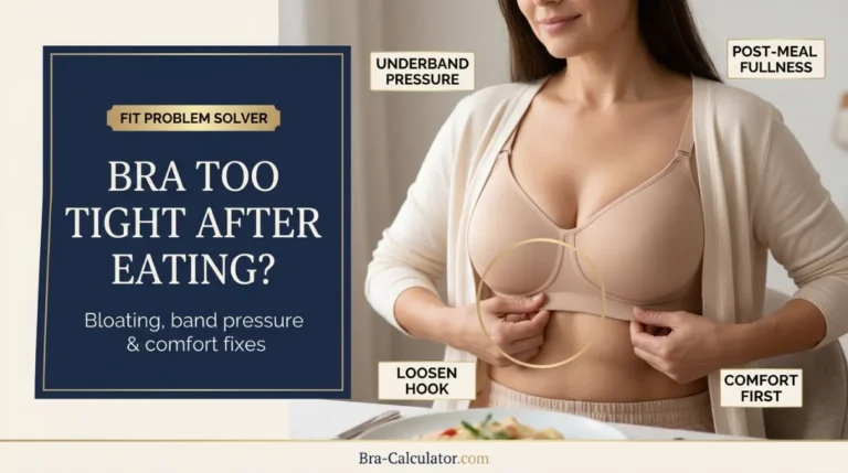 Bra Too Tight After Eating? Why It Happens & Comfort Fixes