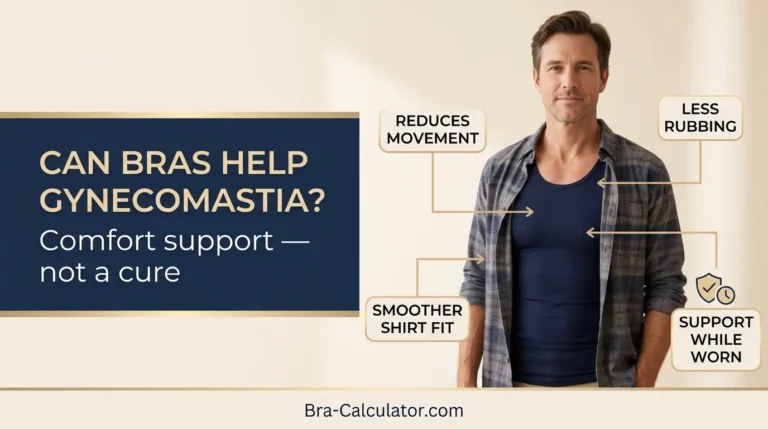 Can Bras Help Gynecomastia Comfort? What the Evidence Says