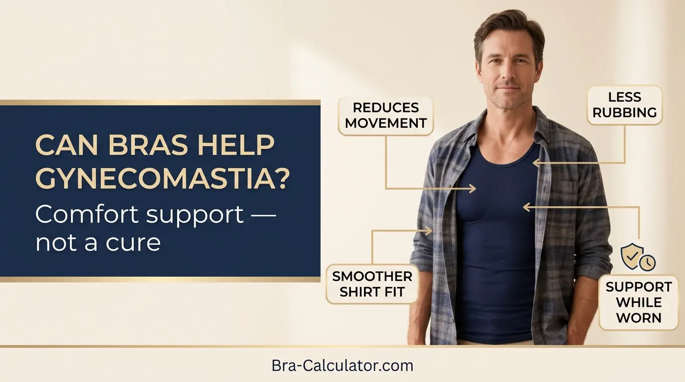 Can bras help gynecomastia comfort evidence based support guide
