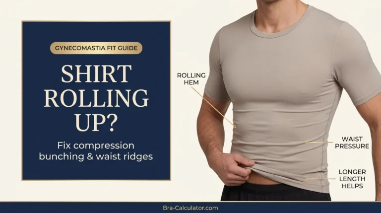 Compression Shirt Rolling Up: Causes & Fixes for Gynecomastia